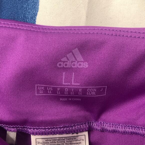 Adidas Women’s Solid Skort in Purple Size Long Large (LL) - Picture 10 of 11
